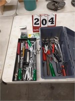 Toolbox w/Assorted Hand Tools