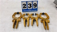Lot of 4 Quick-Grip Clamps