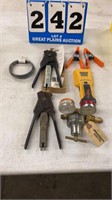 Clamps, Gages, Meter, Etc.