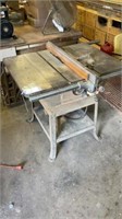 Rockwell / delta table saw , 33.5 inches tall,