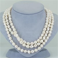 Freshwater baroque pearl strand