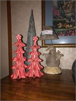 (4) Decorative Christmas Items