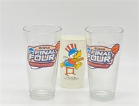 2006 FINAL FOUR iNDY GLASSES & 1984 OLYMPICS CUP