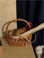 Basket w/Assorted Items