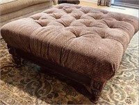 UPHOLSTERED OTTOMAN/COFFEE TABLE 38 X 38 X 17,