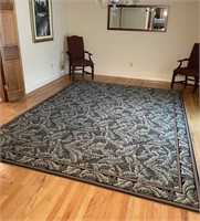 STARK WOOL RUG W/ PADDING 143 X 108