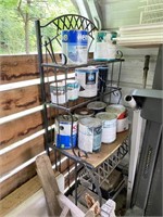 Metal Outdoor Shelving- Paint Not Included