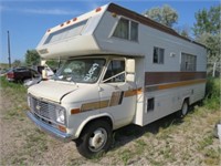 77 Chevy Van 30 w/Travelcraft Camper Dually,No Key
