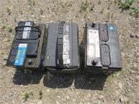 3-12v used batteries