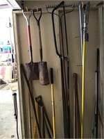 Collection of long handle tools