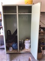 7 foot metal cabinet. Cabinet only