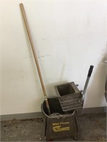 Janitor mop and bucket