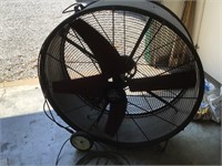 Heat buster floor fan