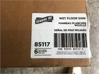 Wet floor sign new in box