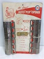 Auto pop opener displayer. Complete