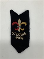 1904 St. Louis World's Fair Embroidered Patch