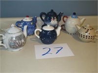 TEA POT LOT