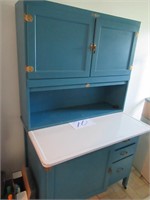 ENAMEL TOP KITCHEN CABINET