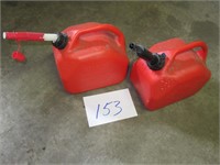 (2) 2.5 GAL GAS CANS