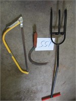 CULTIVATOR / SICKLE / BOW SAW