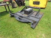 JCT UNUSED SKIDSTEER BRUSH HOG 6FT - BUYER