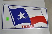 Texas License Plate
