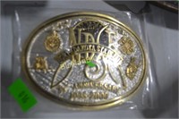 ND State Fair Belt Buckle, - 1965-2000