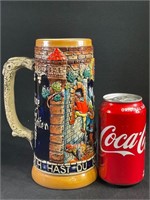 German Pottery Beer Stein