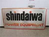 Shindaiwa Power Equipment Metal Sign