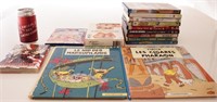 2 BD dont Tintin, manga Vampire Knight, DVD,
