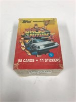 1989 Back to the Future topps collector cards