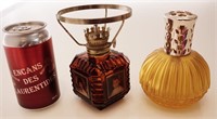 Lampe à l'huile vintage et diffuseur d'odeurs