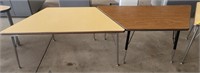 TRAPAZOID WOODED DESK 25.5×57.5 1 × quantity