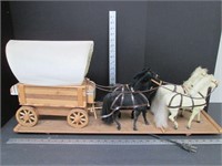Horse & Wagon Electric Lamp