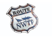 NWTF Tin Route 66 Sign
