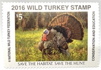 2016 Wild Turkey Stamp