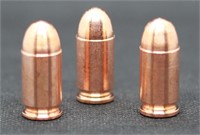 Lot of 3 x 99.9% Copper 1 oz 0.45 Bullets