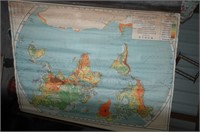 world map 1951