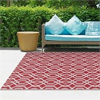 6 ft. x 9 ft. Reversible Indoor Outdoor Patio Rug