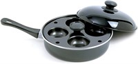 Norpro 9.5 Inch Nonstick Egg Poacher Skillet Set r