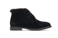 Hush Puppies Women's Bailey Fur Chukka Boots, BlaM