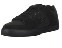 DC Men's Net Skate Shoe-M, Black/Black/Black, Num0