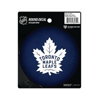 The Sports Vault Toronto Maple Leafs Round Vinyl l