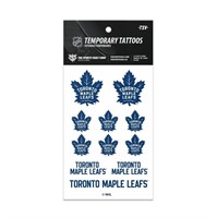 The Sports Vault Toronto Maple Leafs Tattoo Sheet