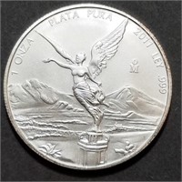 2011 MEXICO - BU Libertad 1 ounce .999 Silver