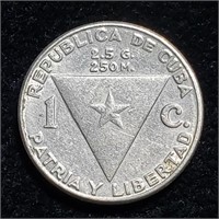 1958 Cuba 1 Centavo