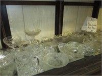 Condiments / Trays / Service - Crystal & Glass