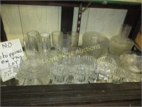 Vintage Ribbed Glass Sets - Singles - Replacements