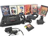 Console Sega Genesis & 6 jeux dont Madden 95