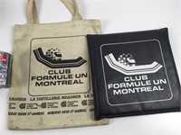 Cabas et coussin Club Formule Un Montréal